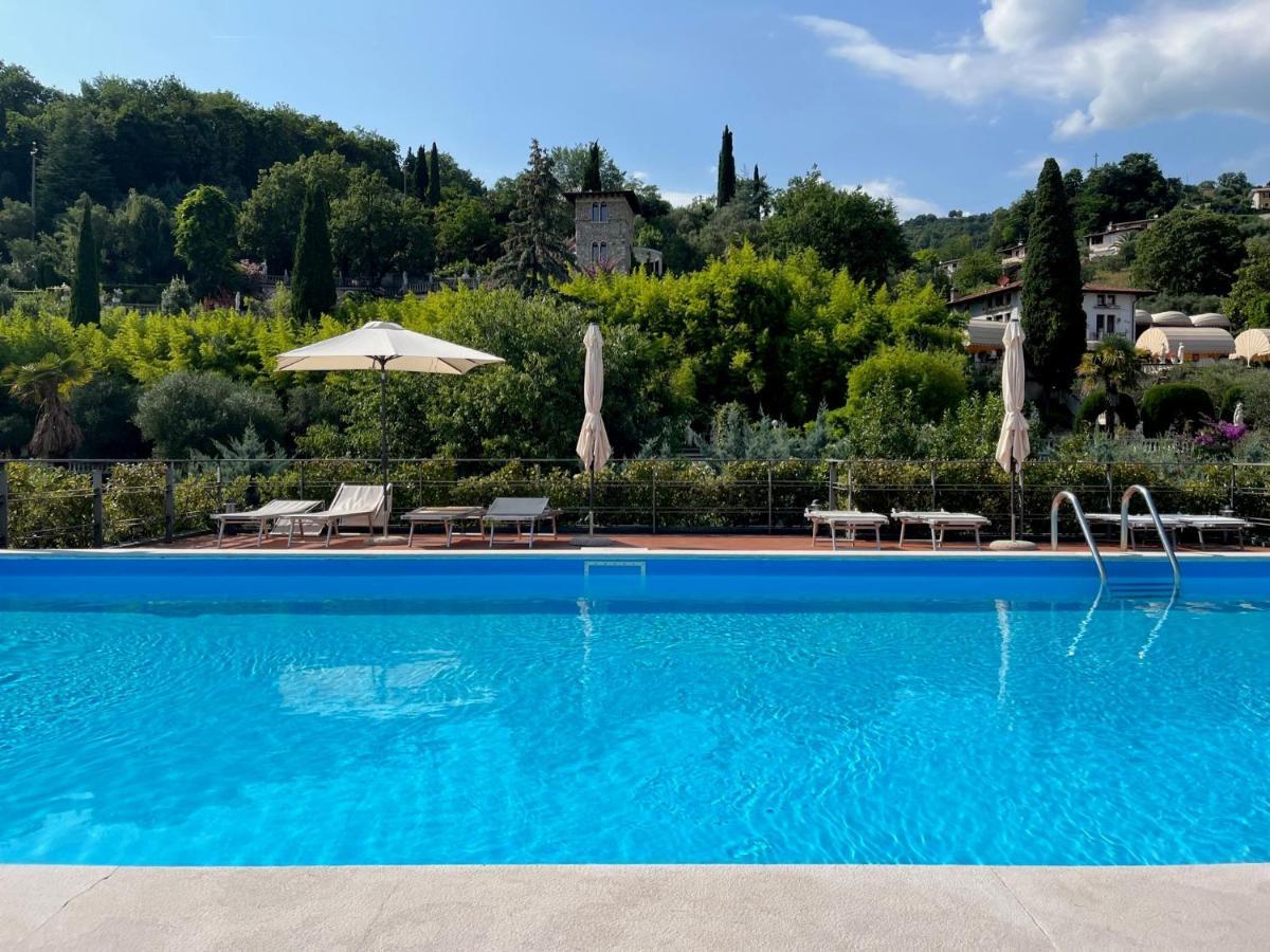 Feli Holiday Home - Panoramic Pool Lake View In Gardone Riviera Kültér fotó