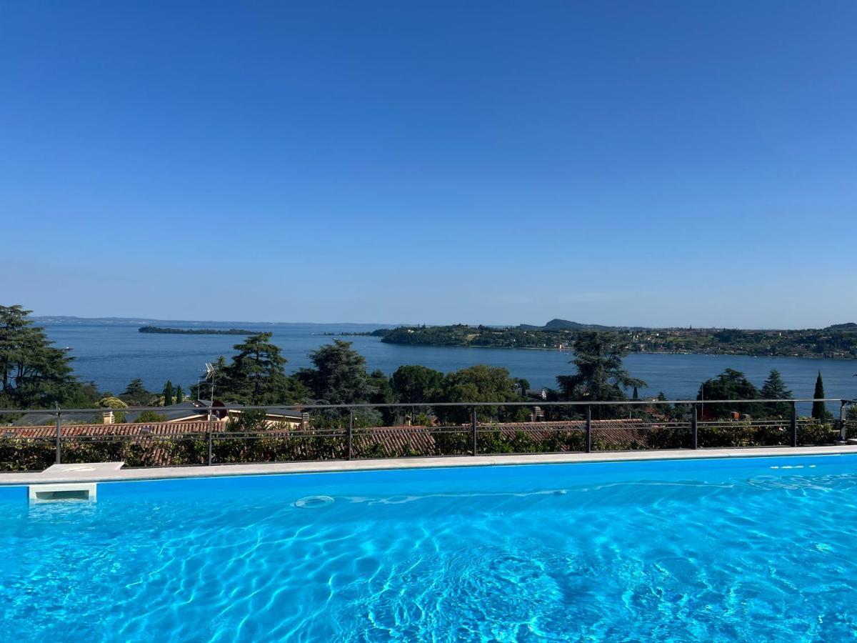 Feli Holiday Home - Panoramic Pool Lake View In Gardone Riviera Kültér fotó