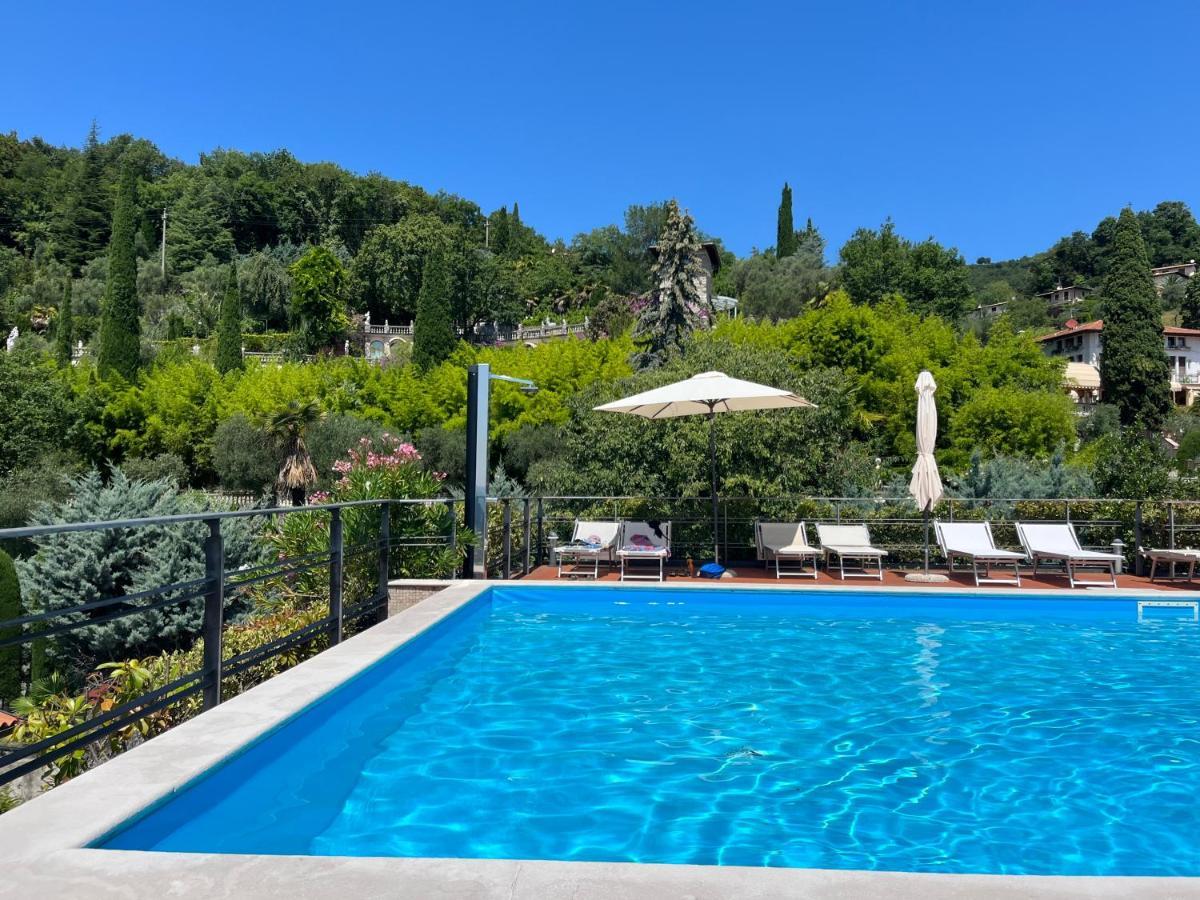 Feli Holiday Home - Panoramic Pool Lake View In Gardone Riviera Kültér fotó